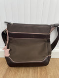 Radley Brown Fabric Cross Body/ Shoulder Bag