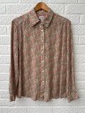 Brora Liberty Print Silk Top Size 18