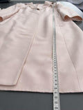 Paddy Campbell Pink Shot Silk Knee Length Dress & Coat Size UK 14/ 16