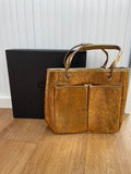 Anya Hindmarch Gold Tote Bag