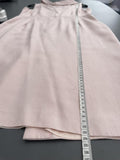 Paddy Campbell Pink Shot Silk Knee Length Dress & Coat Size UK 14/ 16
