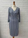 Diane Von Furstenberg Wrap Dress Size UK 18