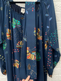 Soler Silk Maxi Dress Size Large