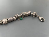 Vintage SJC Silver Charm Bracelet