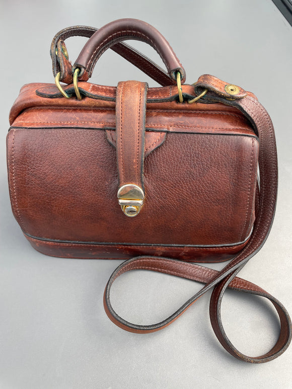 Italian Leather Vintage Bag