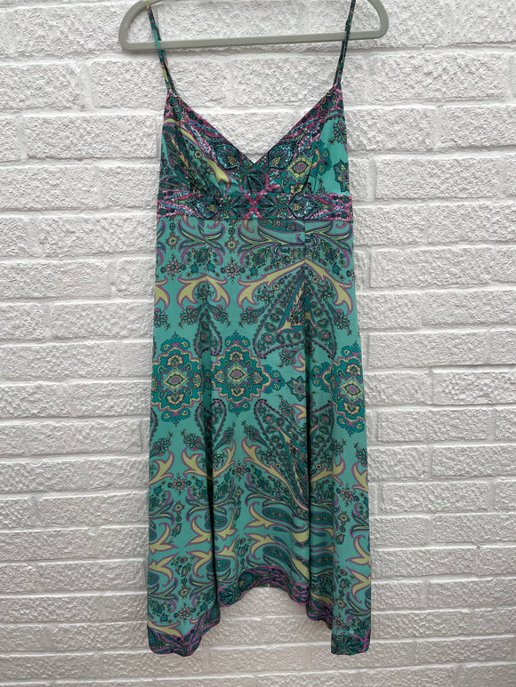 Oasis Silk Dress Size 12