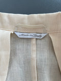 Max Mara Linen Jacket Size 8