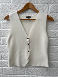 Karen Millen Waistcoat Top Size Small