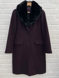 Jigsaw Wool Mix Coat Size 12