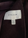 Jigsaw Wool Mix Coat Size 12