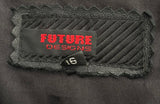 Future Designs Vintage Leather Coat Size 16