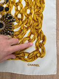 Chanel Vintage Silk Scarf