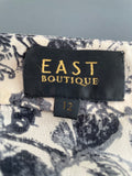 East Boutique Silk Top Size 12