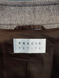 Precis Petite Skirt Suit Size 14