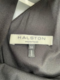 Halston Heritage Knee Length Dress Size UK 14