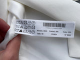 Massimo Dutti BNWT New Ivory Button Up Wrap Dress Size UK 12